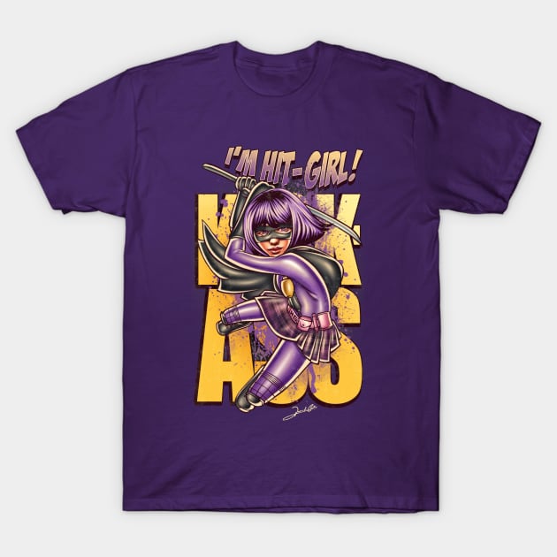 I'm Hit Girl T-Shirt by renatodsc